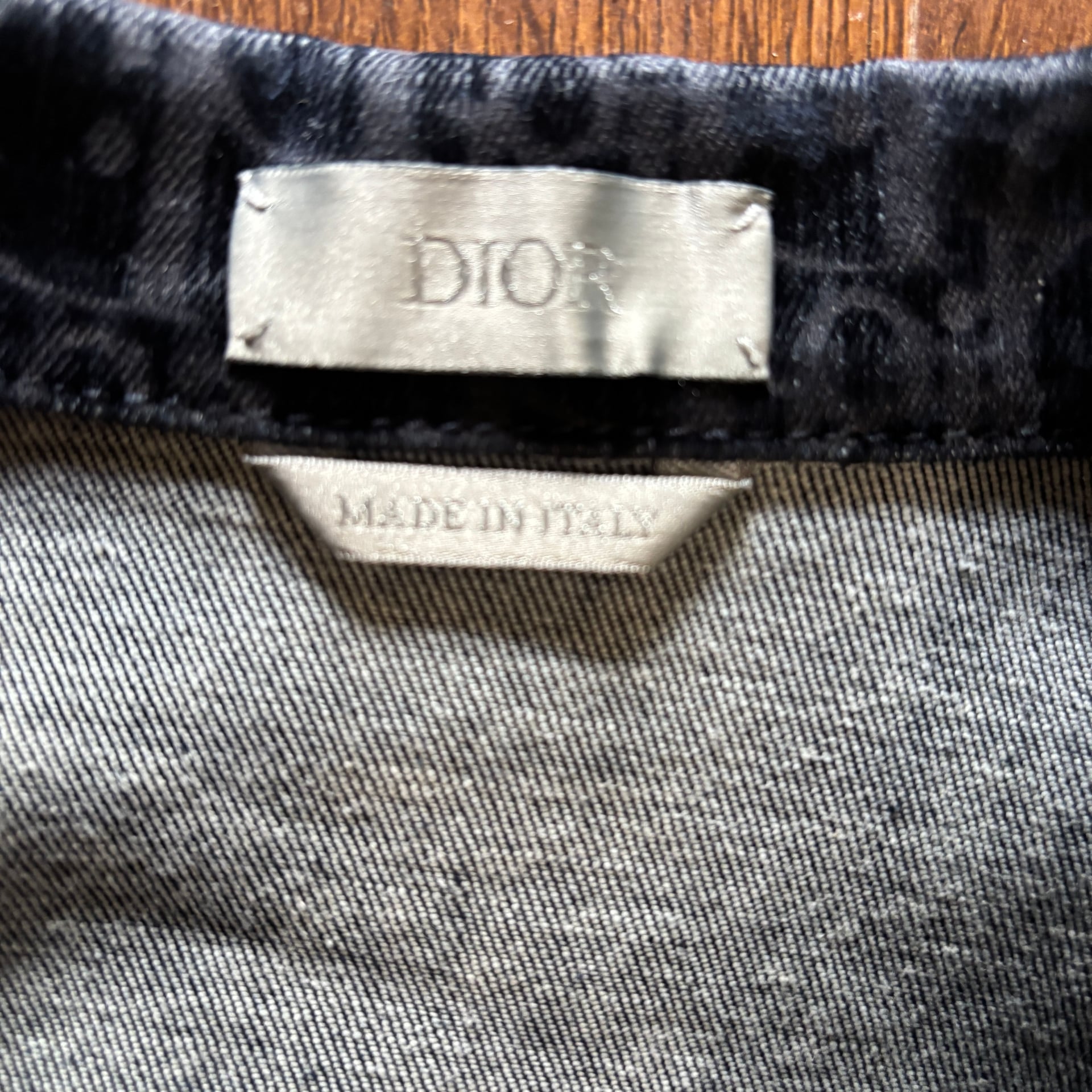 Dior Dior Oblique Grey Denim Jacket 2