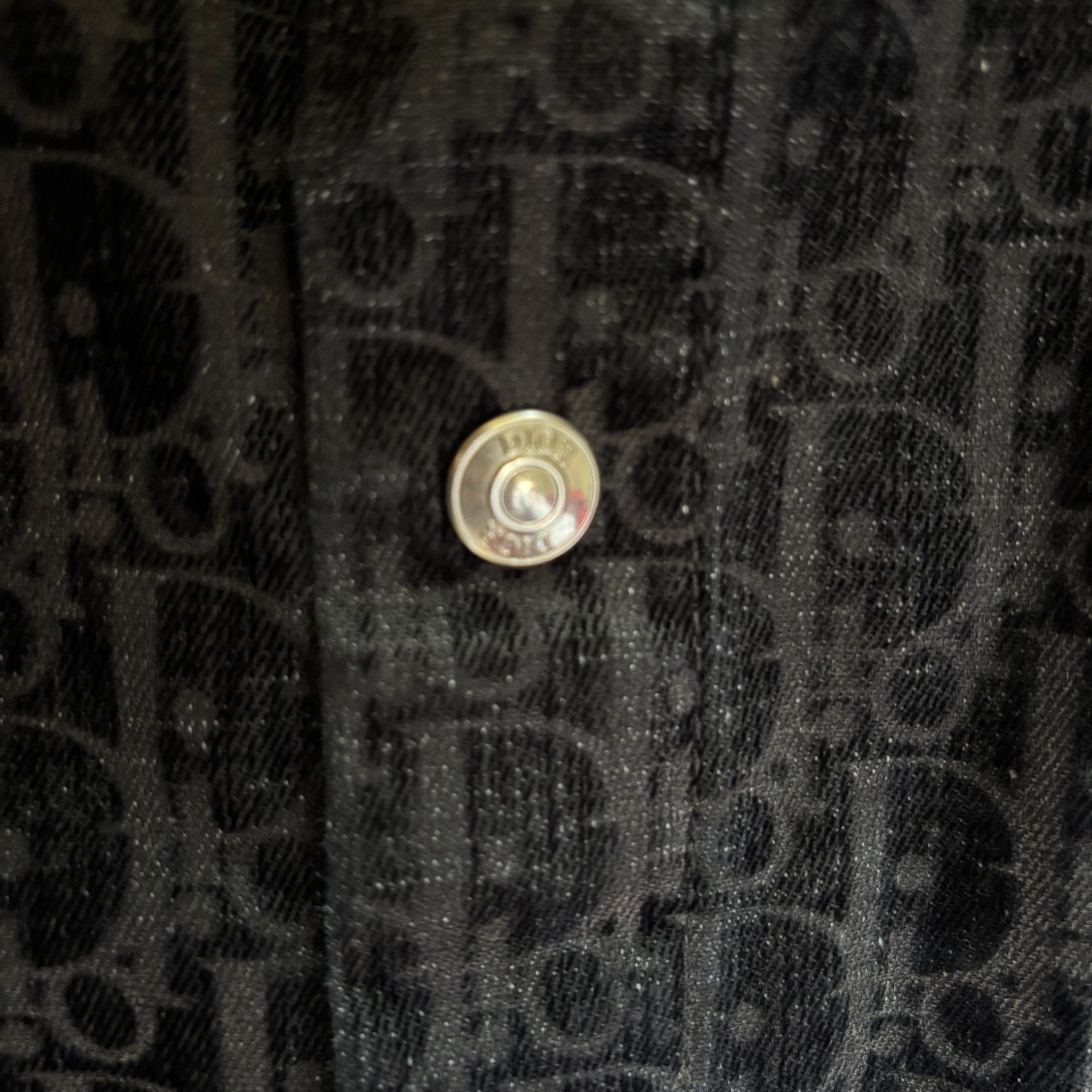 Dior Dior Oblique Grey Denim Jacket 3