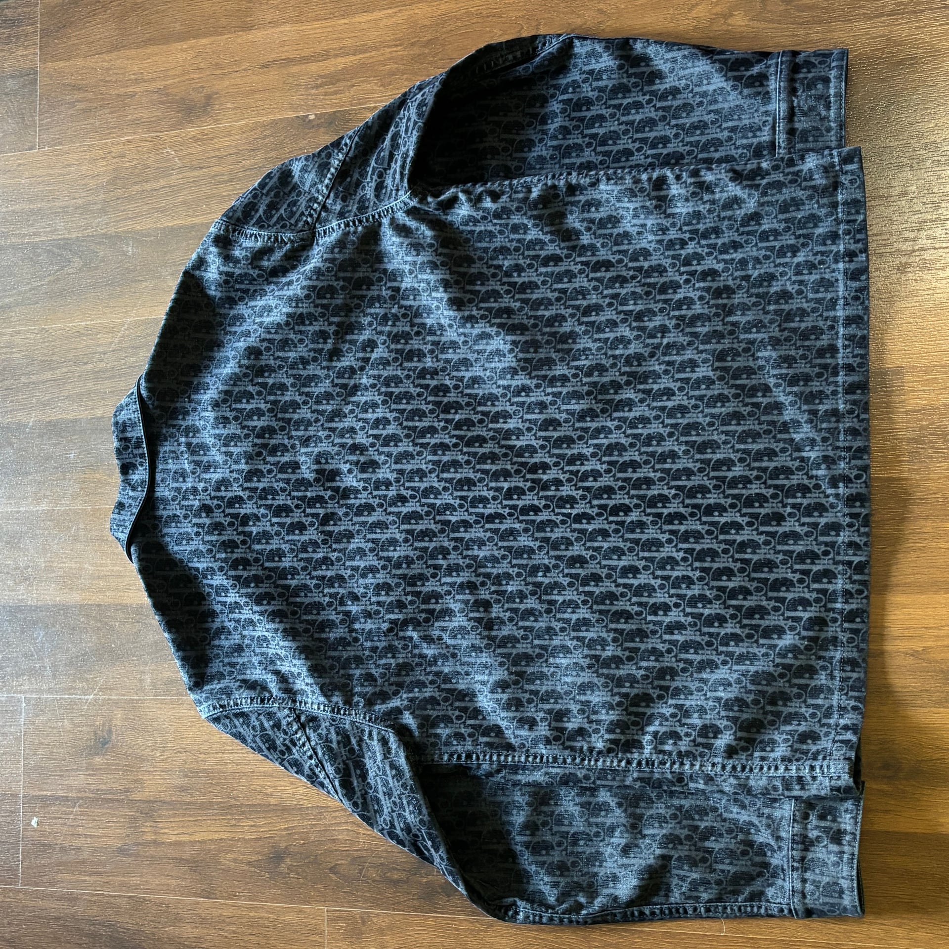 Dior Dior Oblique Grey Denim Jacket 7