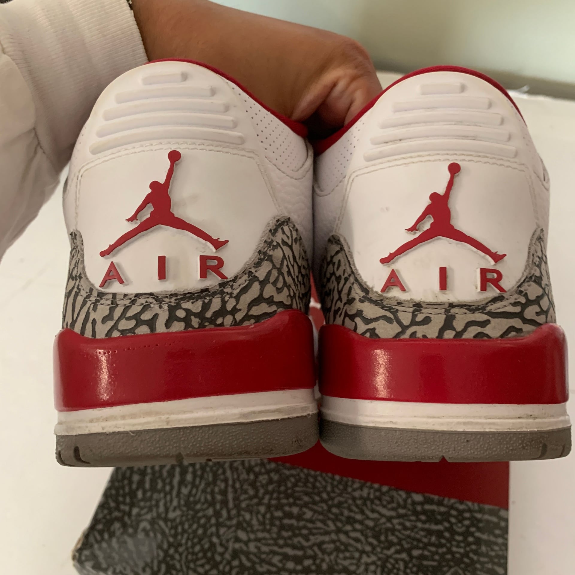 Size 12.5M/14W - Jordan 3 Retro Cardinal Red 2022 CT8532-126 195866052871 OFFICE 5