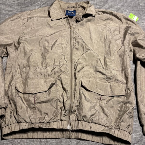 Vintage Duckster Jacket XL Nylon Windbreaker Full Zip
