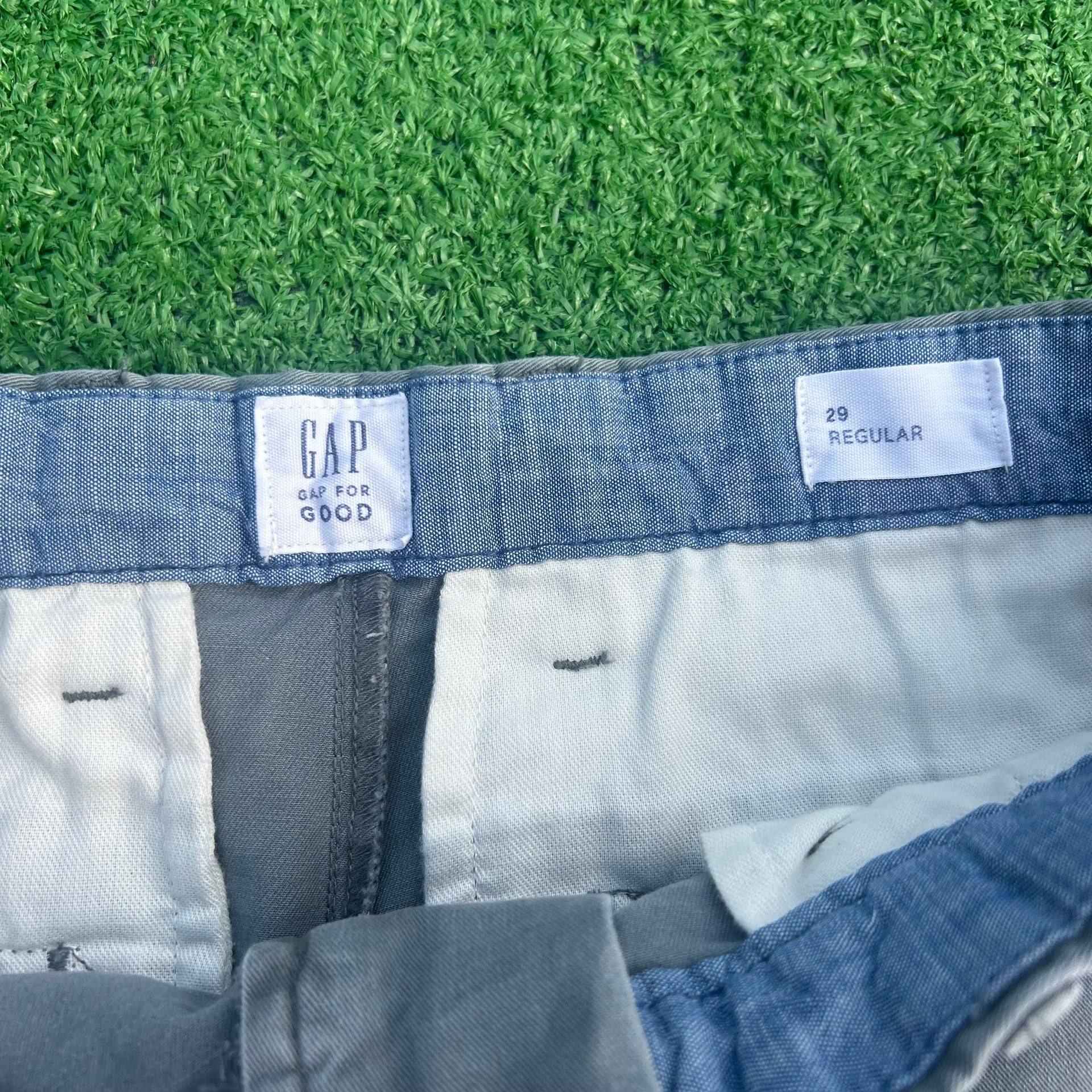 J Crew Mens The Gramercy Chino Flat Front Shorts, Gray Size 29W 3