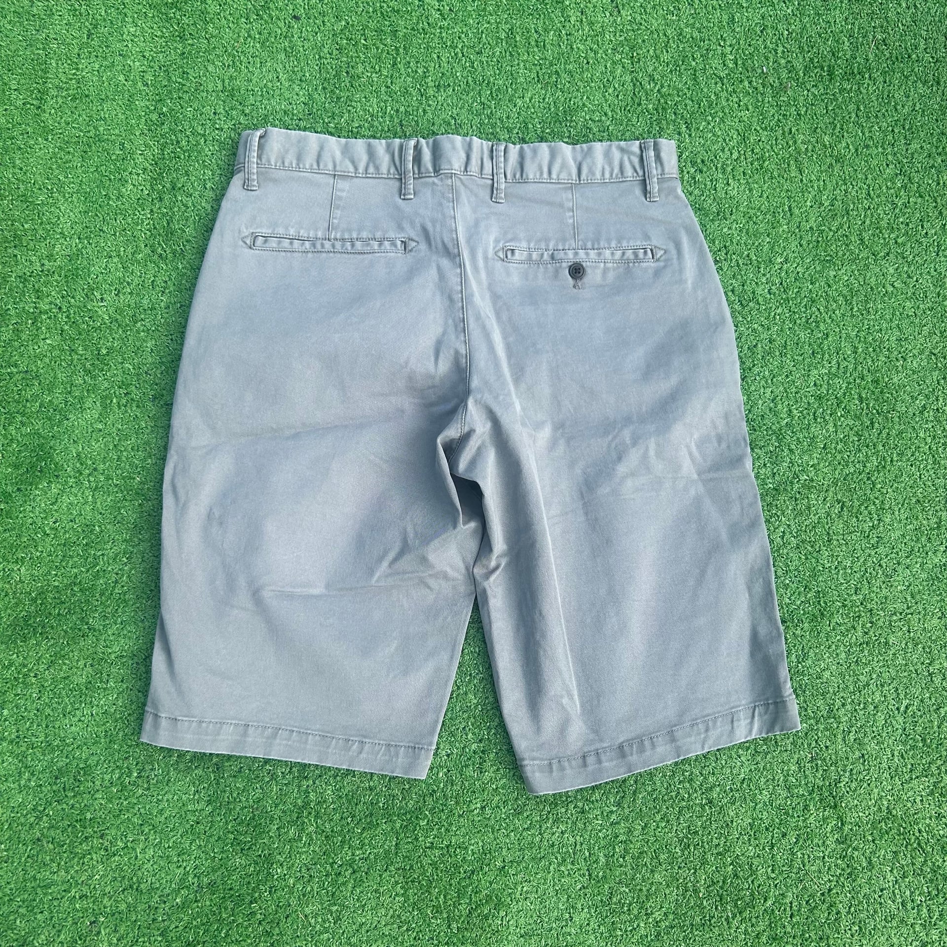 J Crew Mens The Gramercy Chino Flat Front Shorts, Gray Size 29W 2