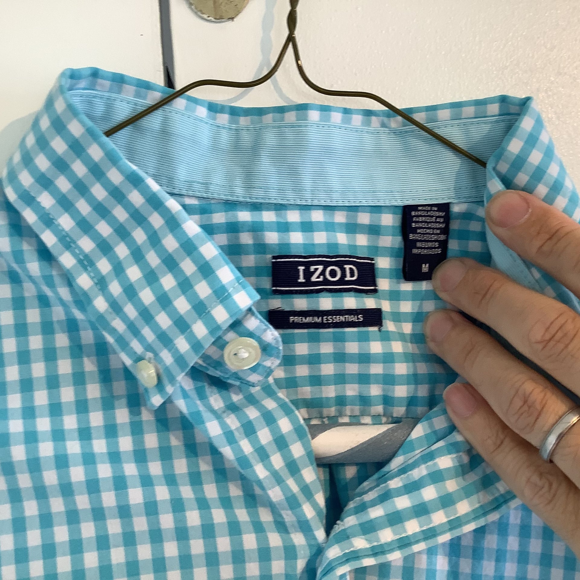 IZOD Premium Essentials Button-Down LS Mens Shirt 2