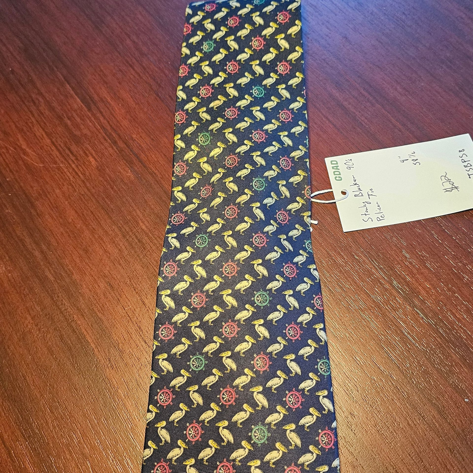 Vintage Stanley Blacker MIUSA Silk Men Necktie 5