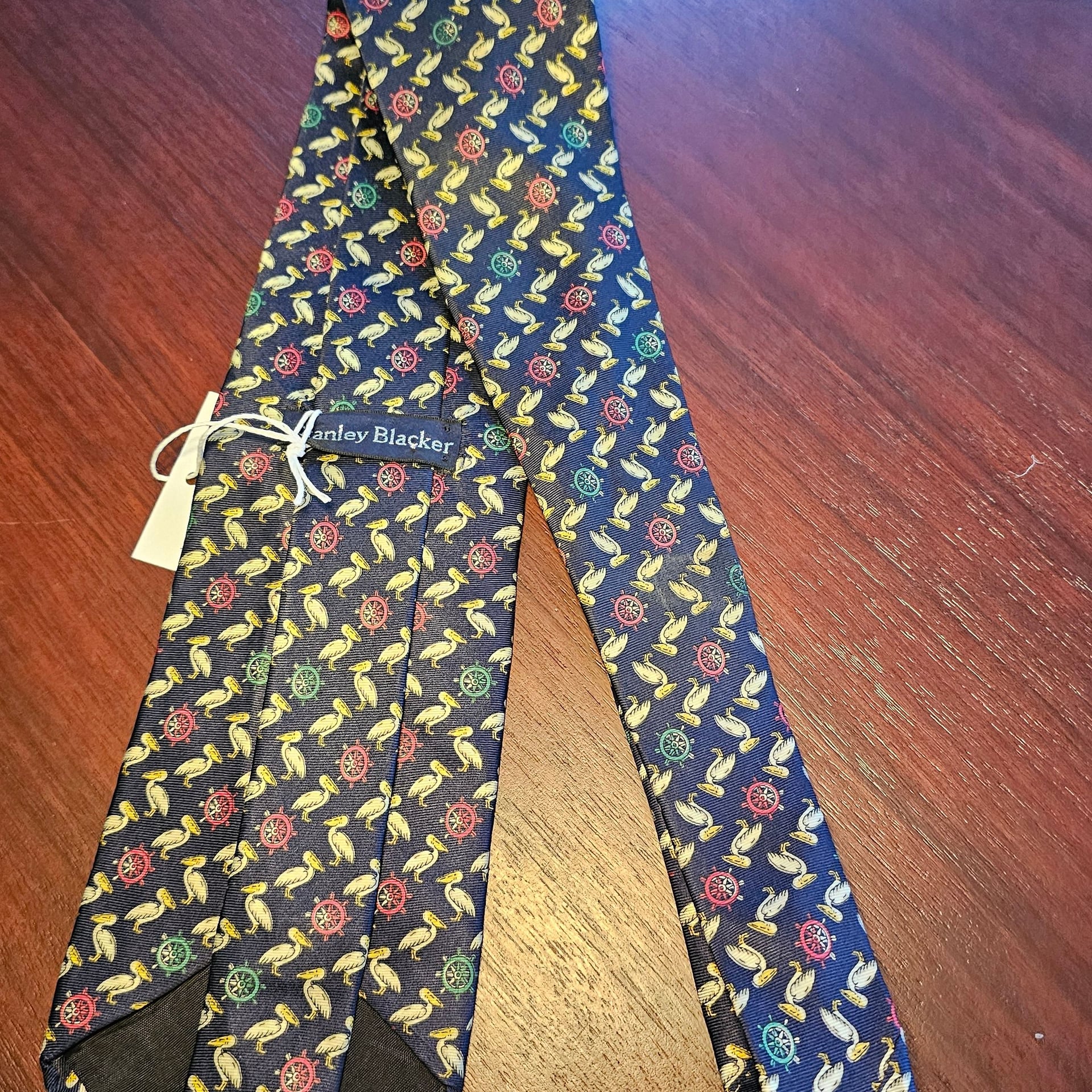 Vintage Stanley Blacker MIUSA Silk Men Necktie 2