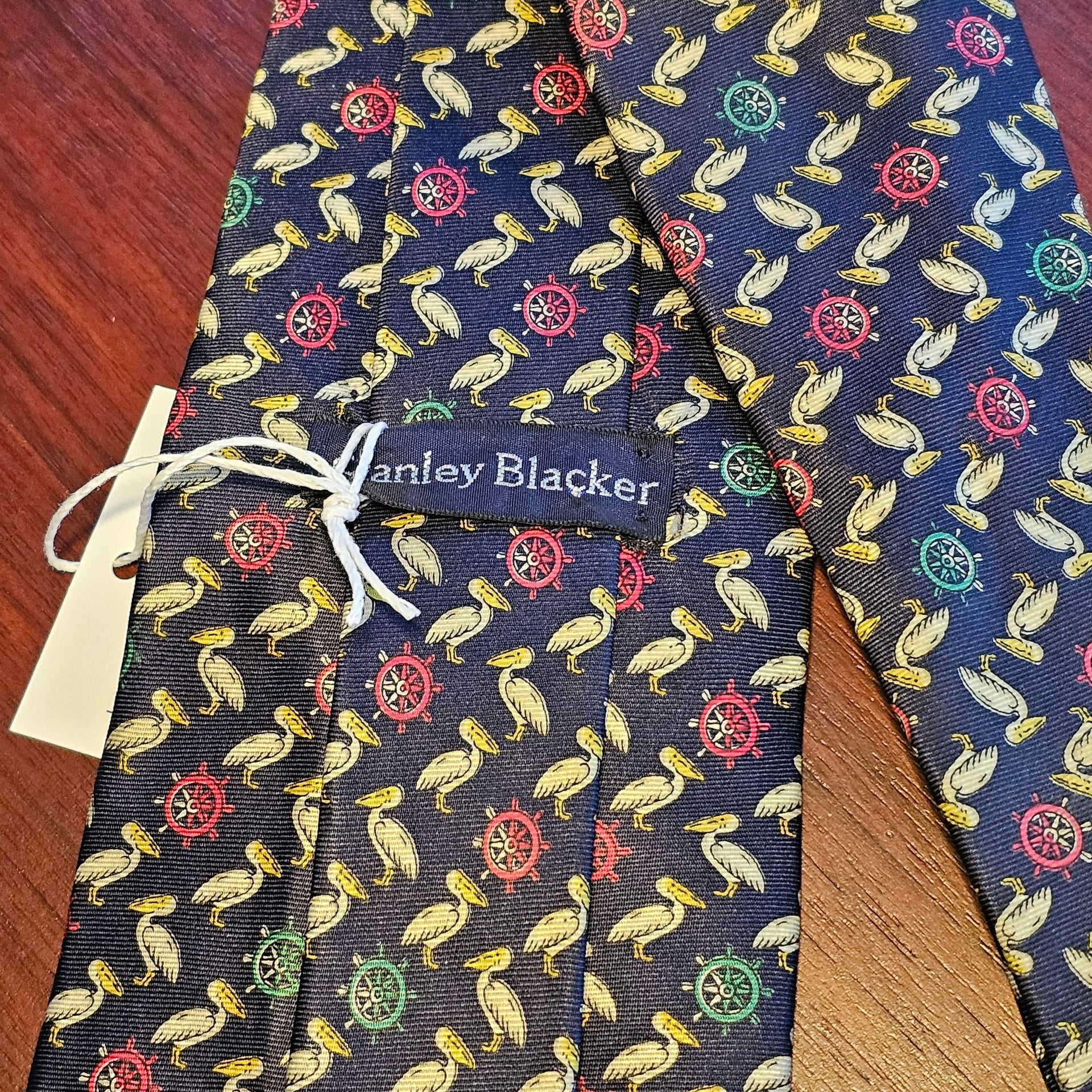 Vintage Stanley Blacker MIUSA Silk Men Necktie 3