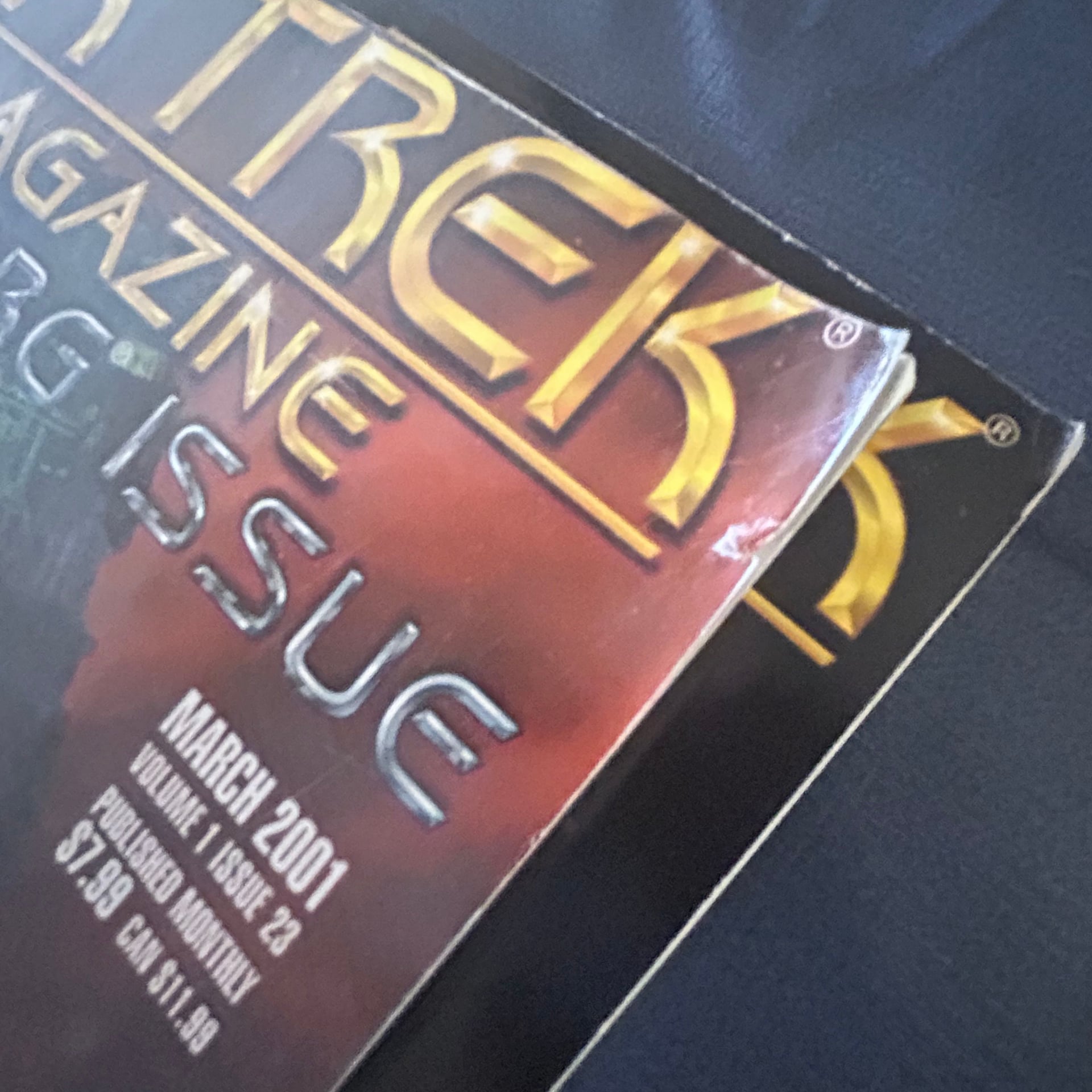 6 various Star Trek The Magazines ranging from February 2000- April 2002 13