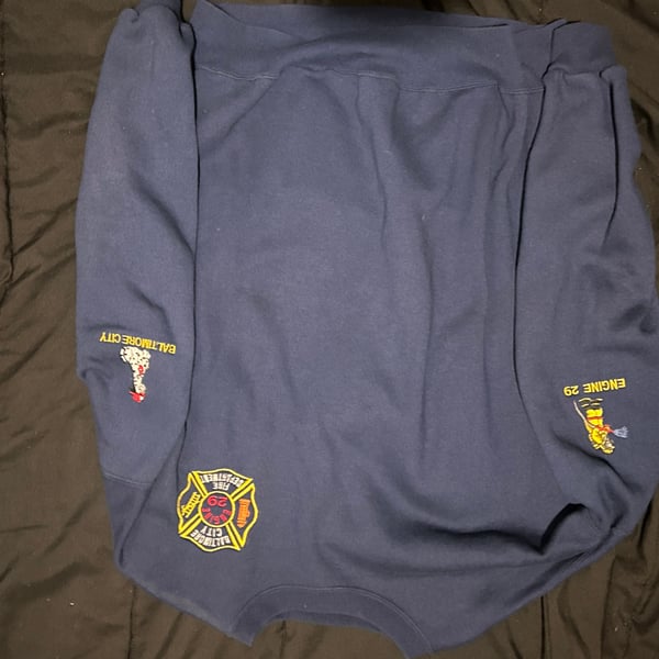 Vintage 90's - Baltimore Fireman Sweatshirt 