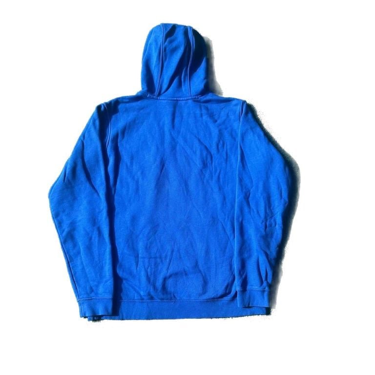 Nike Duke Blue Devils Hoodie Mens Small Blue Long Sleeve Center Swoosh NCAA Logo 3