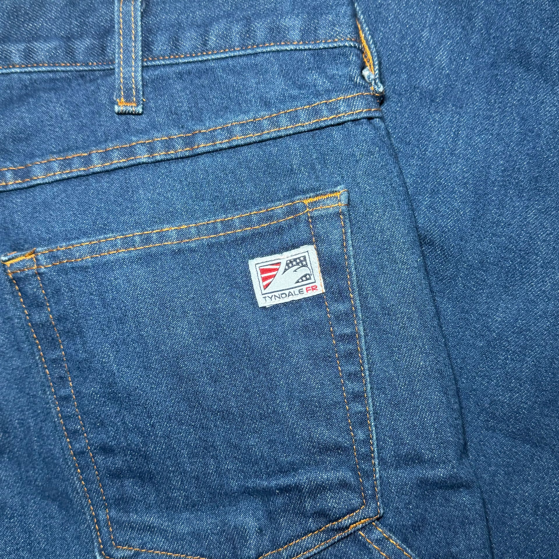 Vintage Tyndale FRMC Jeans Blue Denim Work Pants 34x32 7