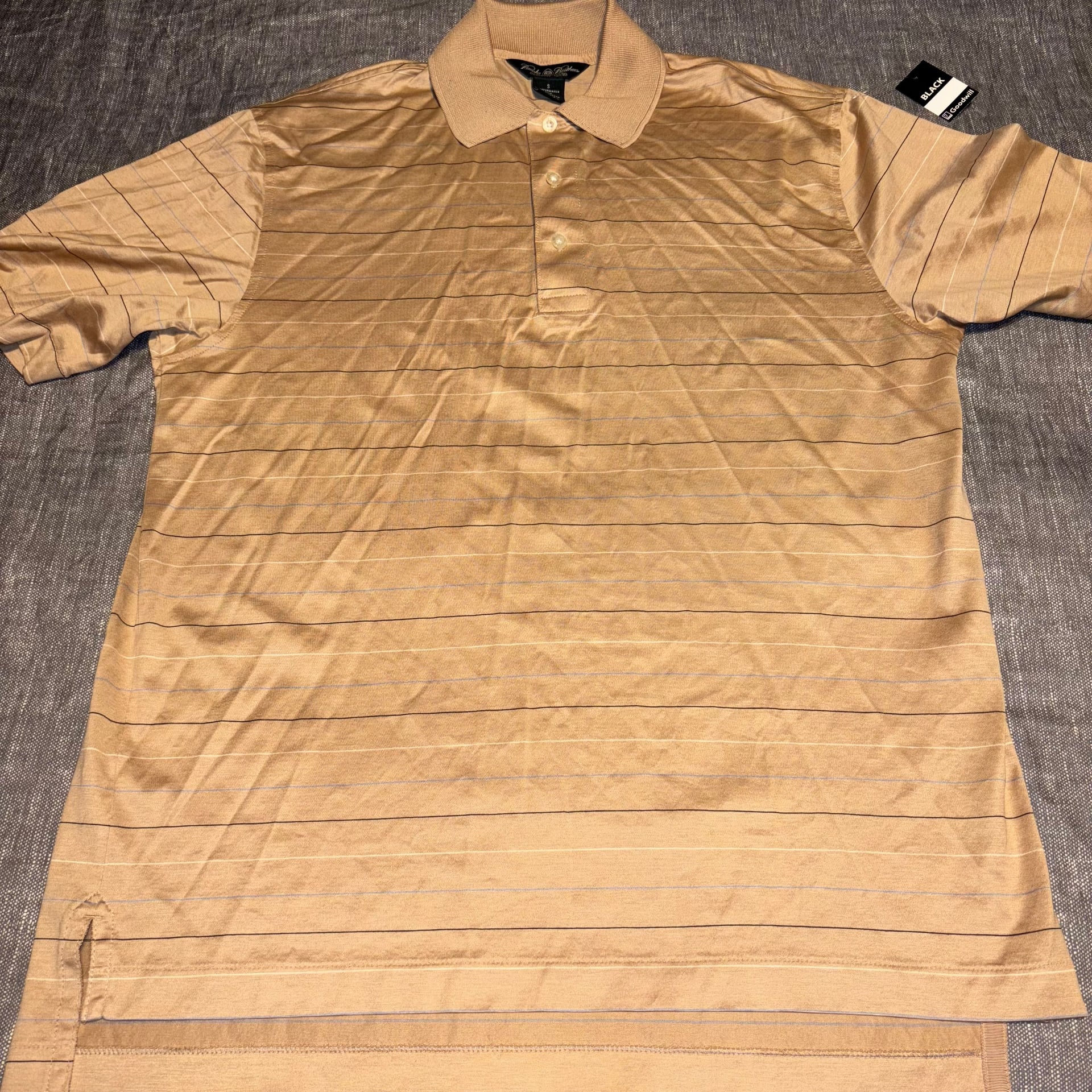 Brooks Brothers Country Club Performance Knit Polo Shirt Size S 2