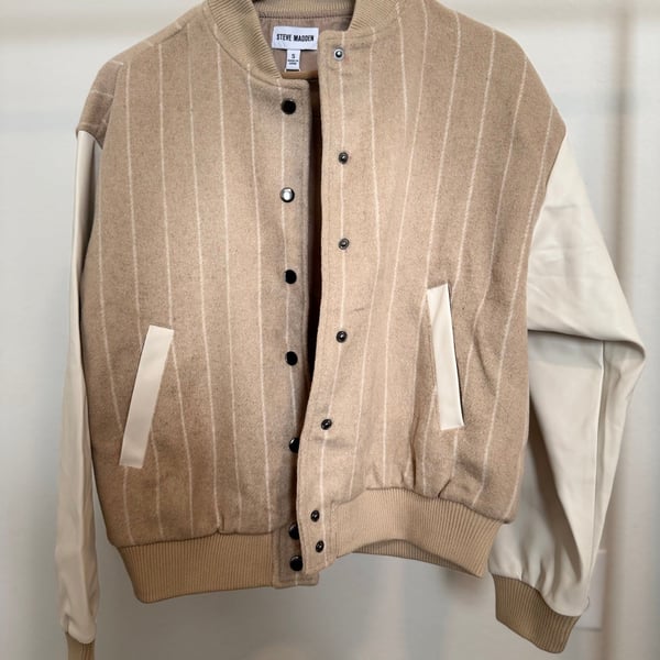Vintage Wool/leather Varsity Jacket 