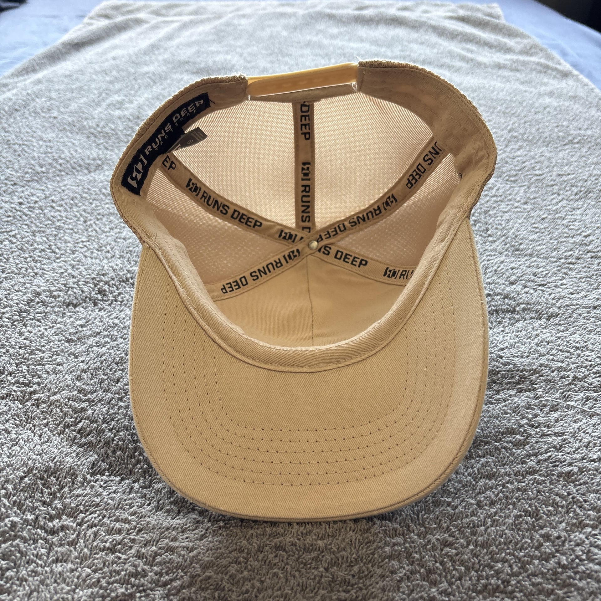 American Flag patriotic beige Hat 4