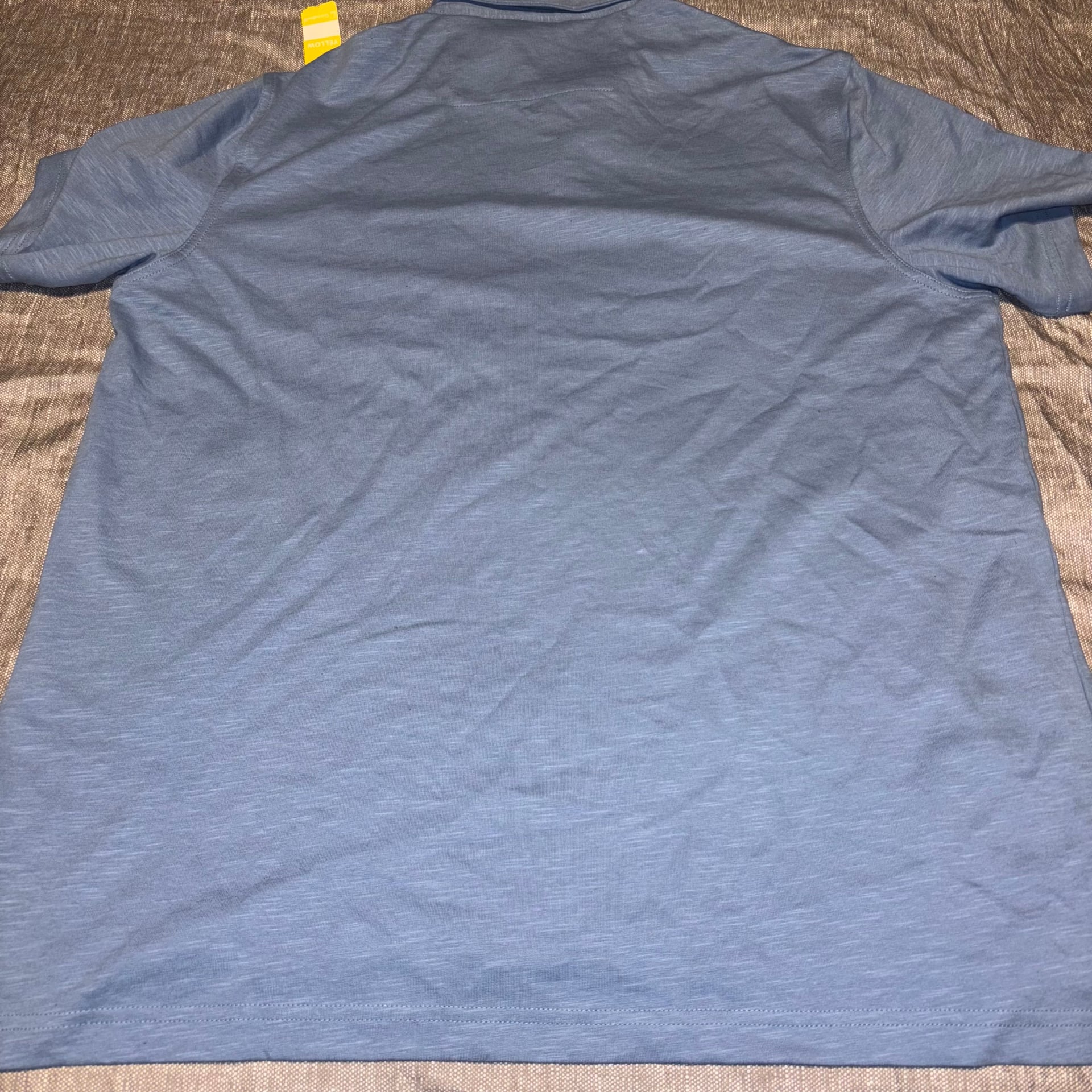 New Chaps Men's Light Blue Collared Button Up Shirt - Size XL 5