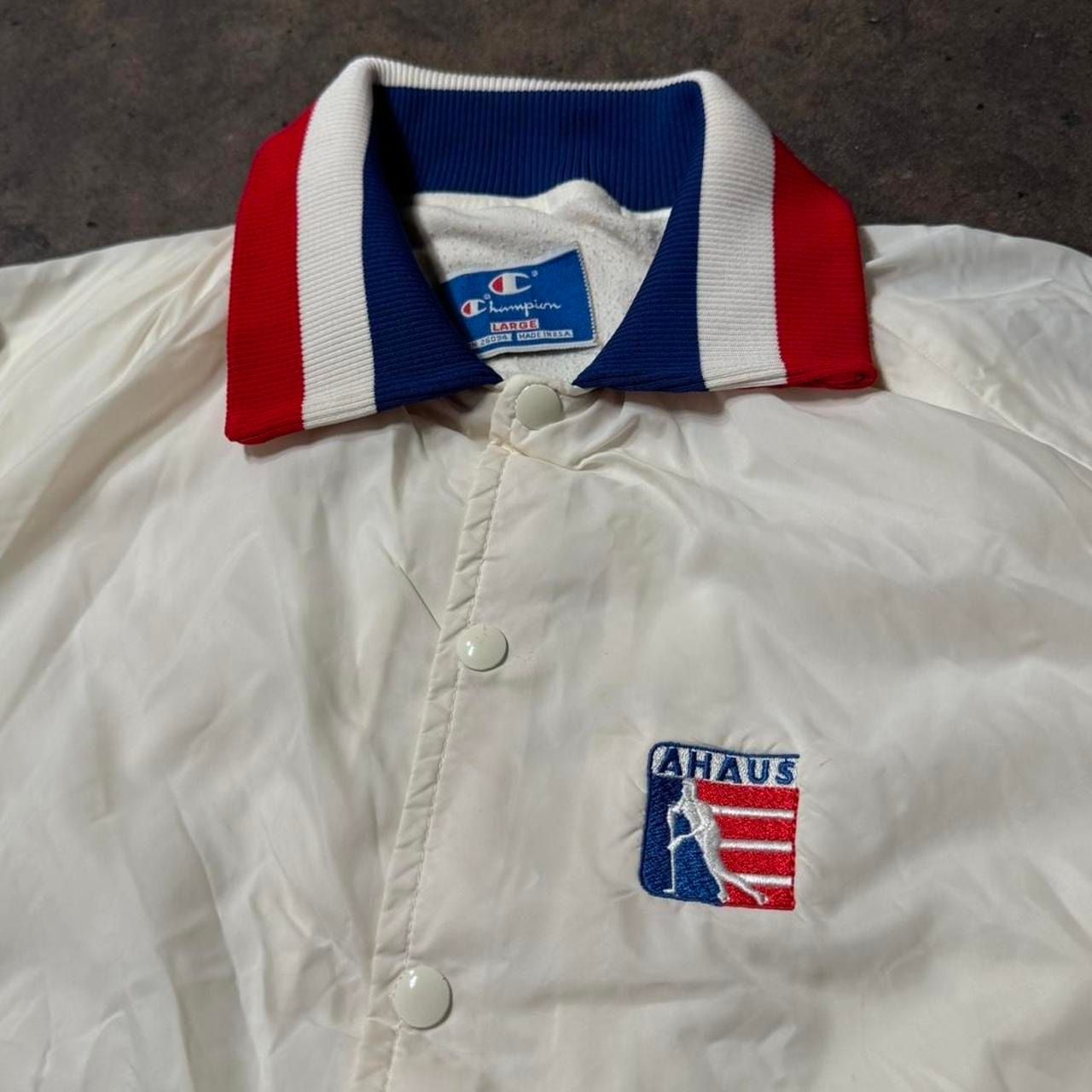 Vintage 1980s Champion Team USA Olympic Coca Cola Windbreaker Jacket 3