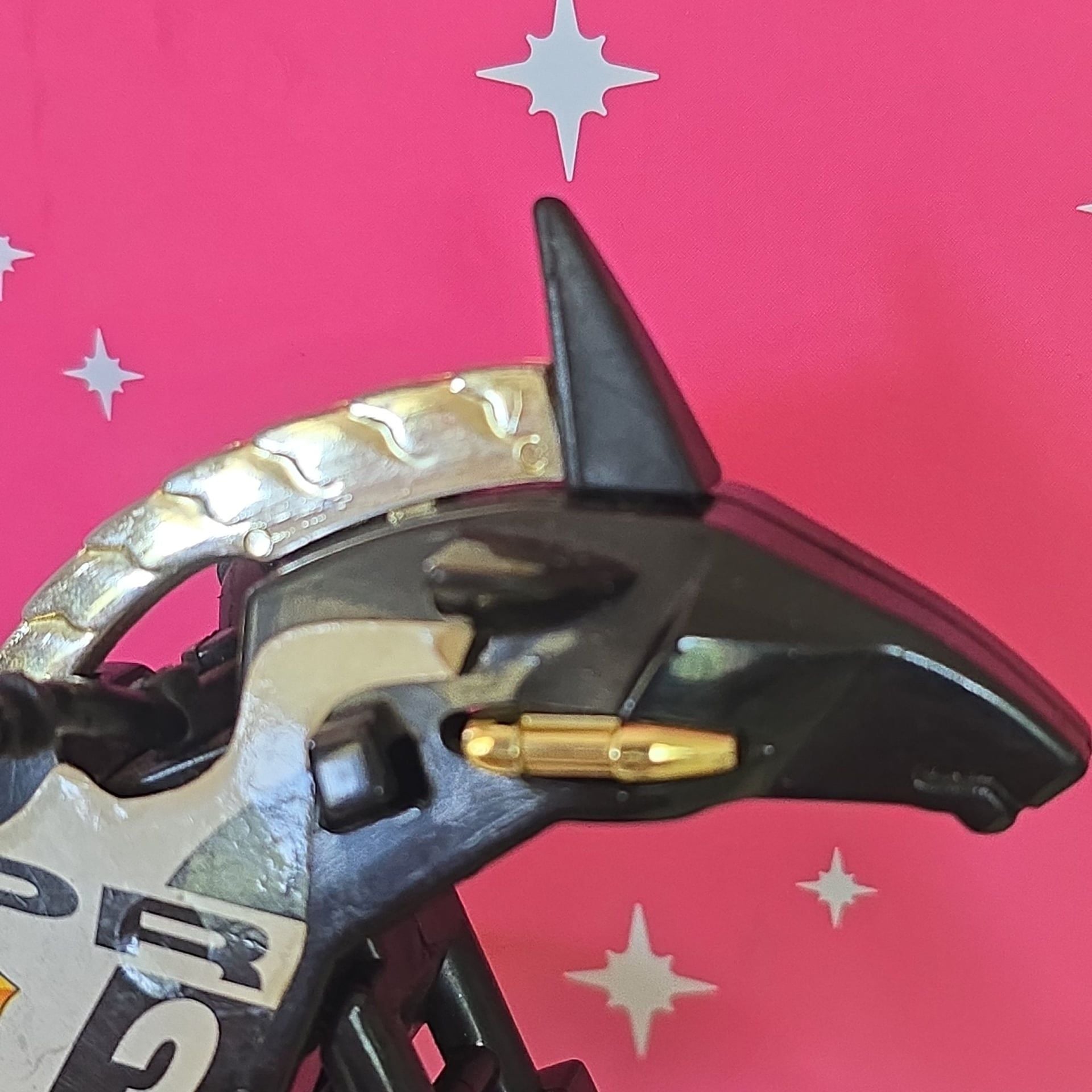 Vintage 1994 Bandai Mighty Morphin Power Rangers Black Thunder Bike Motorcycle 7