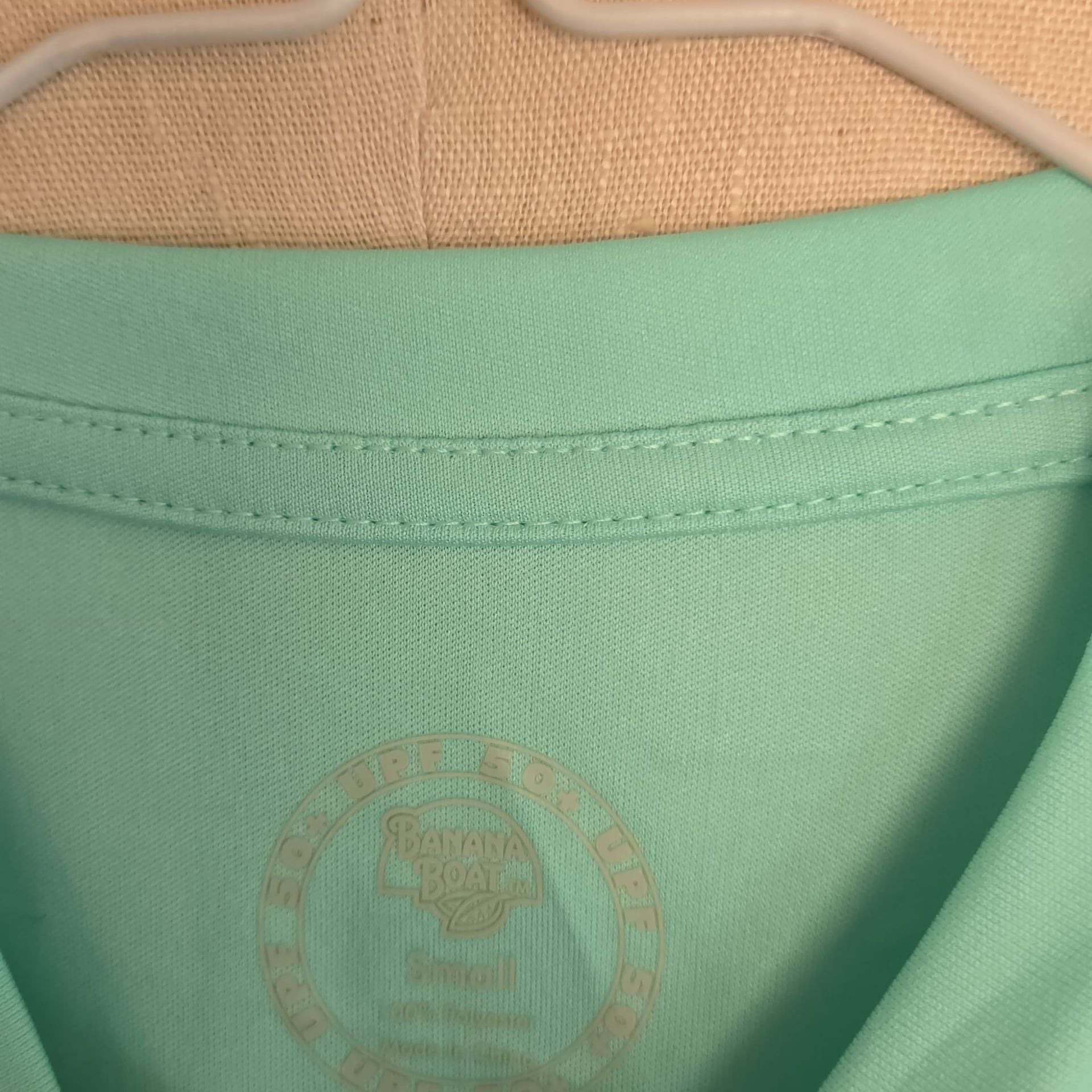BANANA BOAT - Women's Long Sleeve Sun shirt - OUTER BANKS - Size S - Green 6