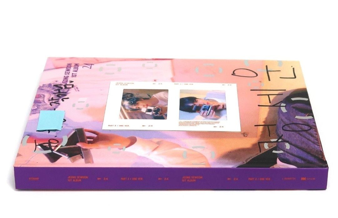 Jeong Sewoon 1st Album '24' (Zero & One Versions) K-POP CD Photobook Set 2