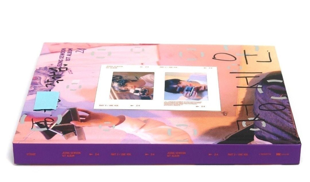 Jeong Sewoon 1st Album '24' (Zero & One Versions) K-POP CD Photobook Set 4