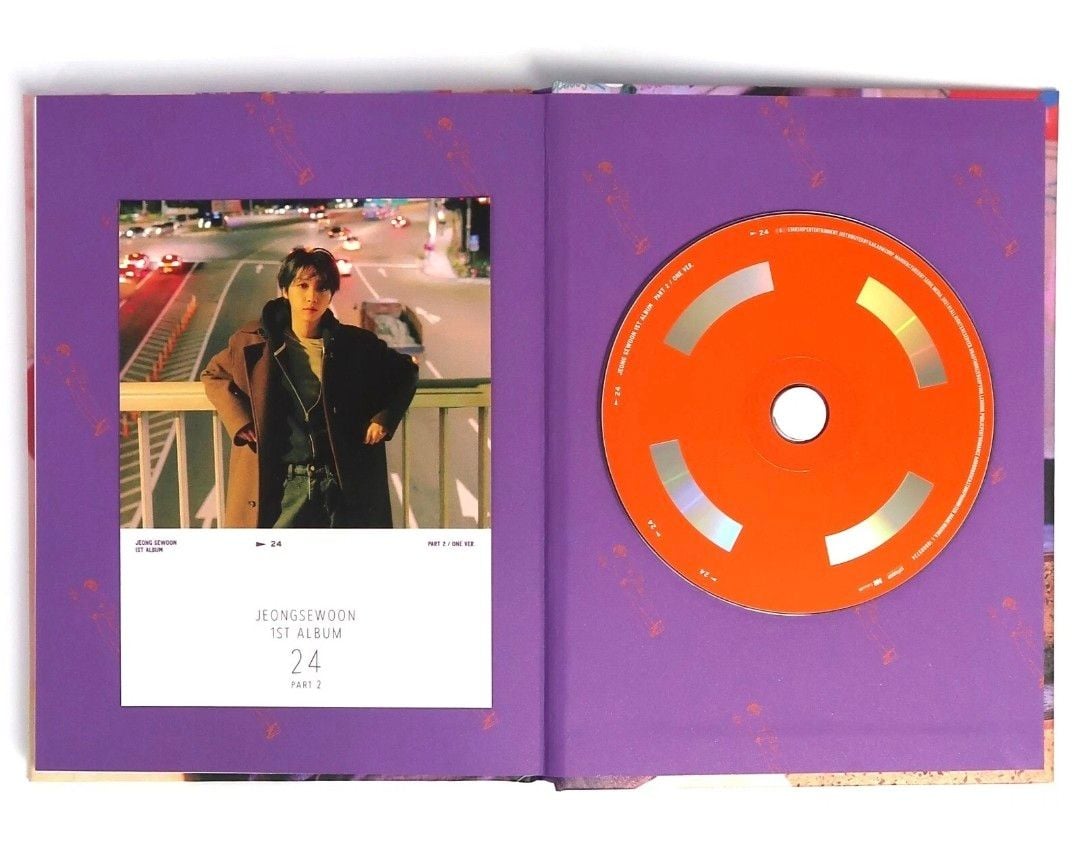 Jeong Sewoon 1st Album '24' (Zero & One Versions) K-POP CD Photobook Set 6