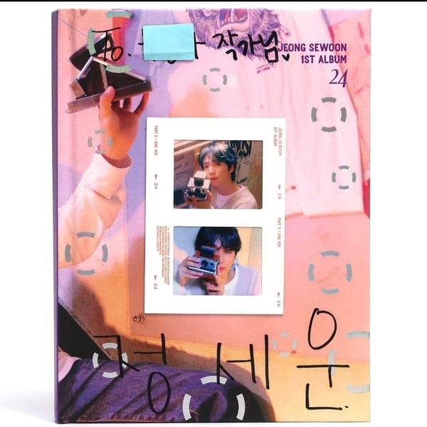 Jeong Sewoon 1st Album '24' (Zero & One Versions) K-POP CD Photobook Set