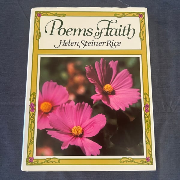 Poems of Faith by Helen Steiner Rice, Hallmark, Inspirational Poetry Book