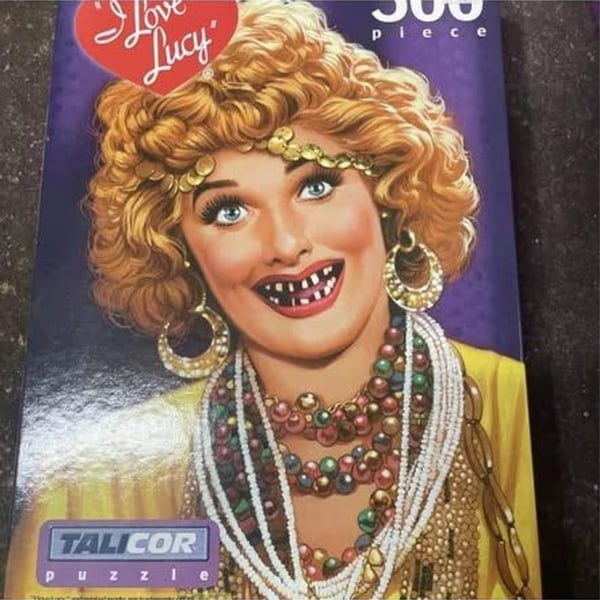 i love lucy jig saw puzzle