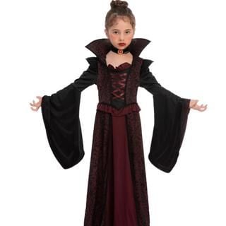 Spooktacular Creations Vintage Royal Vampire Child Costume M 7-10 Year Kids Halloween Dress 2