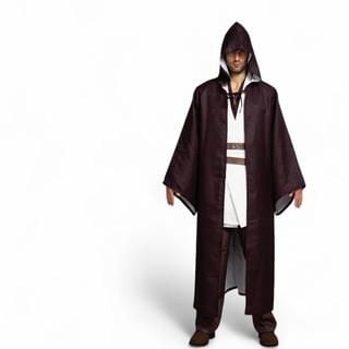 Master of Light Jedi Style Costume Adult Size L - Complete Set 6
