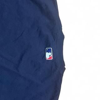 Majestic MLB Atlanta Braves Authentic Navy Blue T-Shirt, Men's XL 8