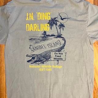 Vintage Byer Drake J.N. 'Ding' Darling National Wildlife Refuge Sanibel Island T-Shirt 3
