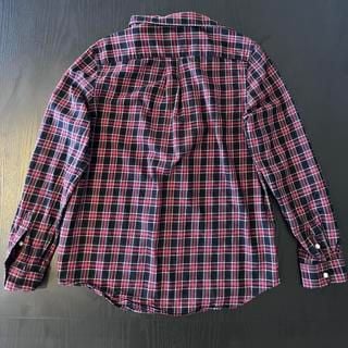Polo Ralph Lauren Red & Blue Plaid Flannel Button-Up Shirt, Long Sleeve, Casual 7