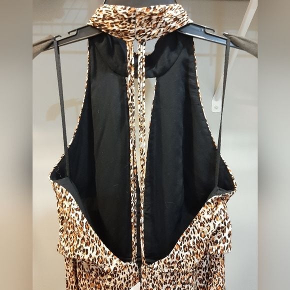 Free People Leopard Print Maxi Dress 7