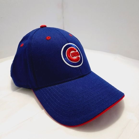 Chicago Cubs Baseball Kids Hat/Cap General Merchandise Fan Favorite Blue/Red 8