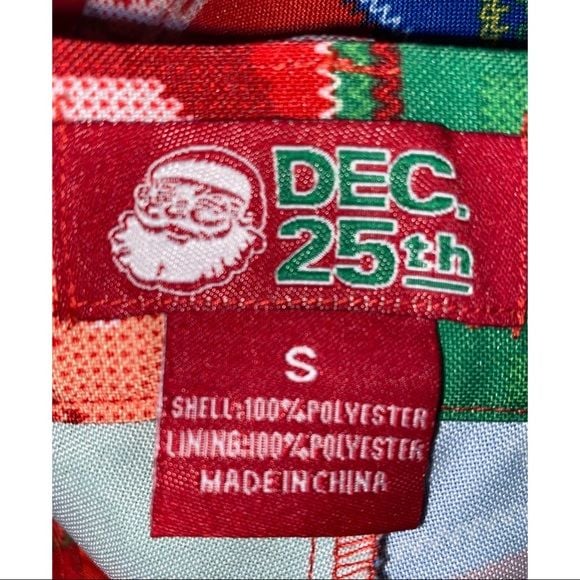 3 pc Santa Holiday Suit Pant Blazer Tie Christmas 7