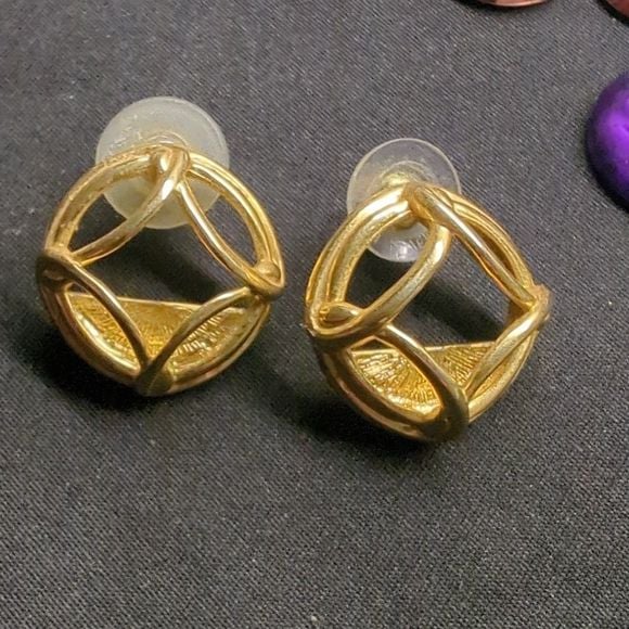 Vintage Joan Rivers interchangeable earrings 3