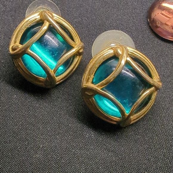 Vintage Joan Rivers interchangeable earrings 2