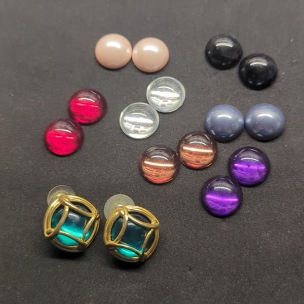 Vintage Joan Rivers interchangeable earrings