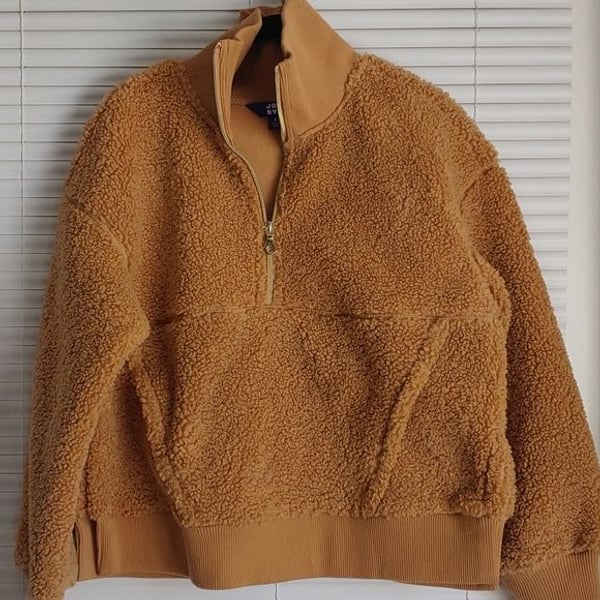 Joy lab sherpa Half zip jacket