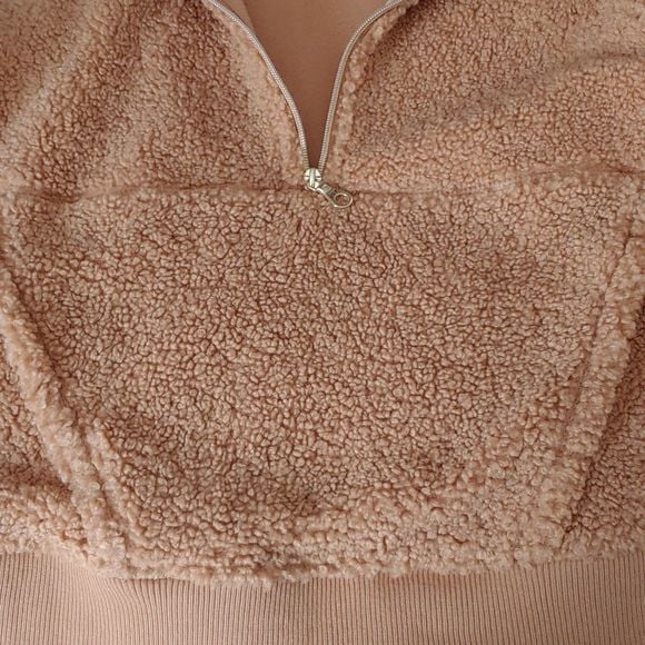Joy lab sherpa Half zip jacket 7