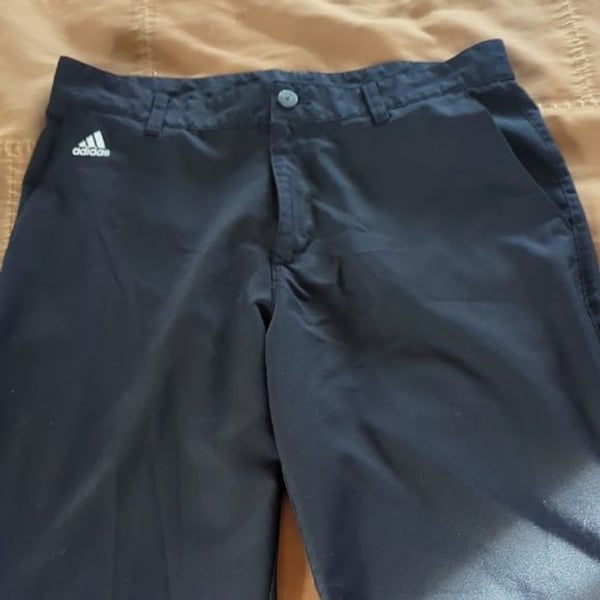 Adidas Men's Black Golf Pants