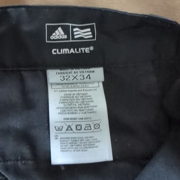Adidas Men's Black Golf Pants 4