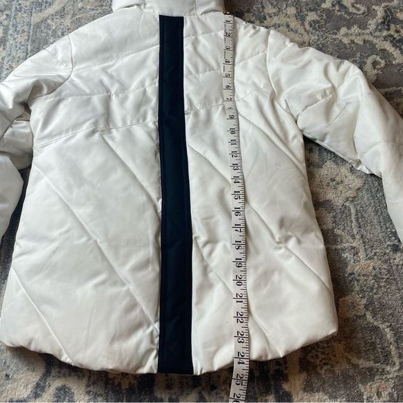 Obermeyer M White Puffer Jacket 3