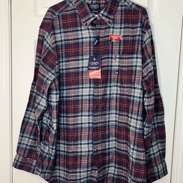 2XB Chaps Performance flannel Rich Ruby
