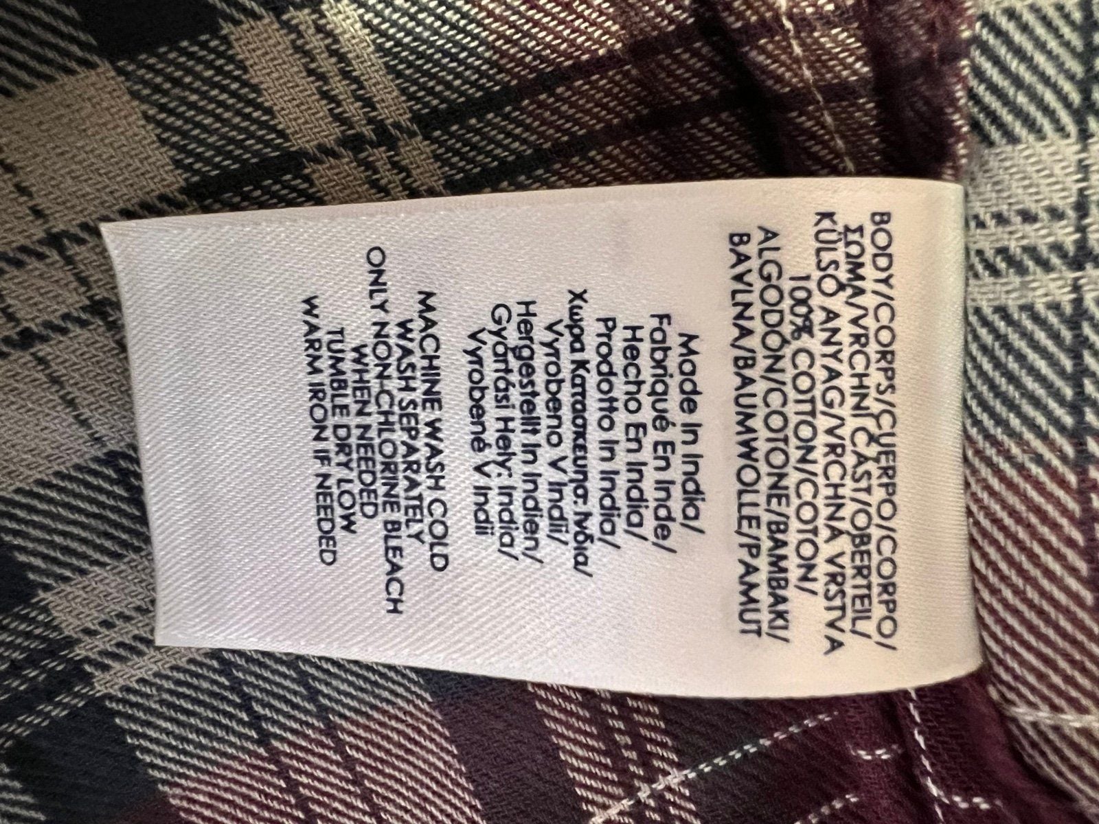 2XB Chaps Performance flannel Rich Ruby 6