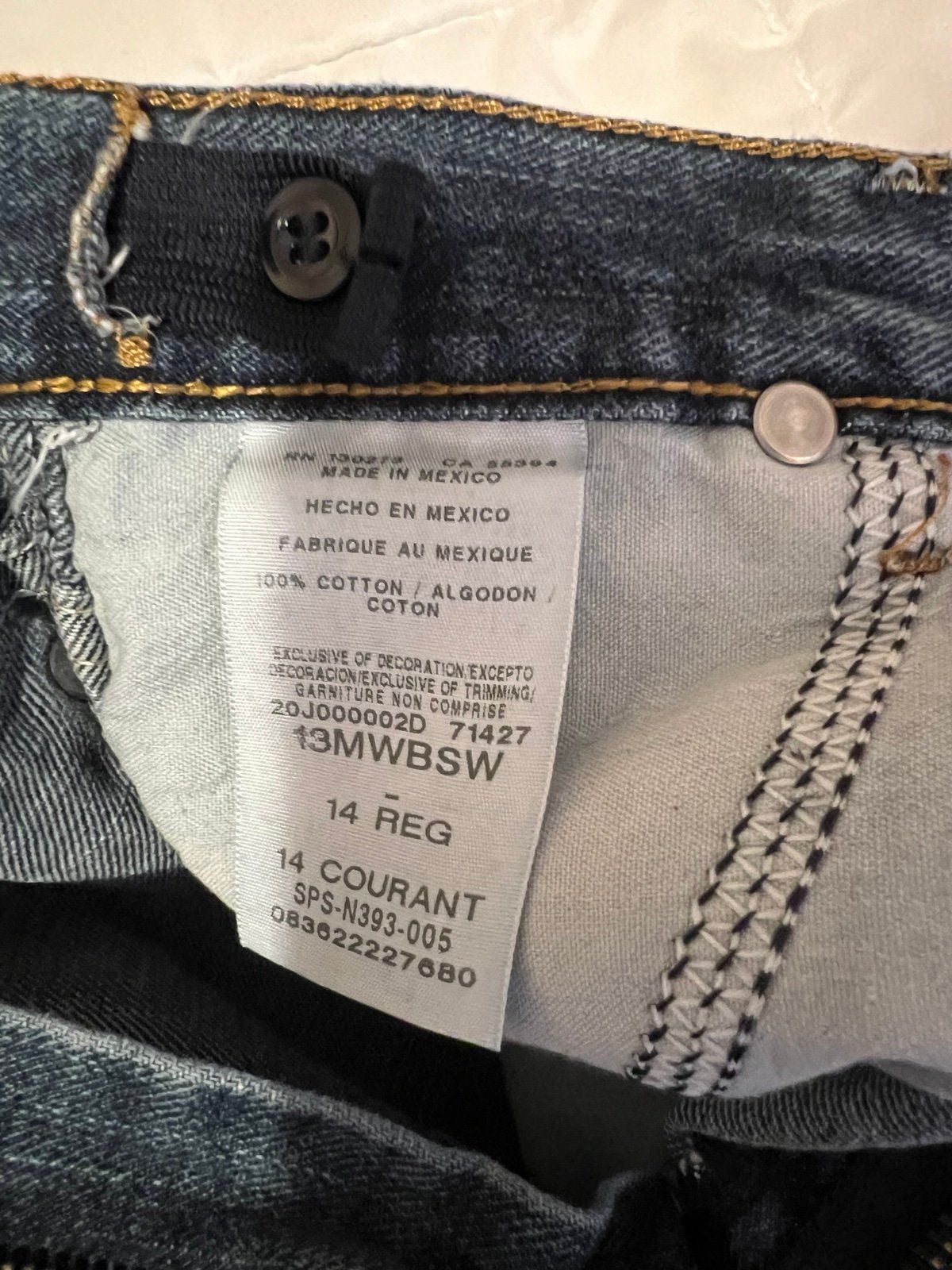 Boys Size 14R Wrangler Jeans 5