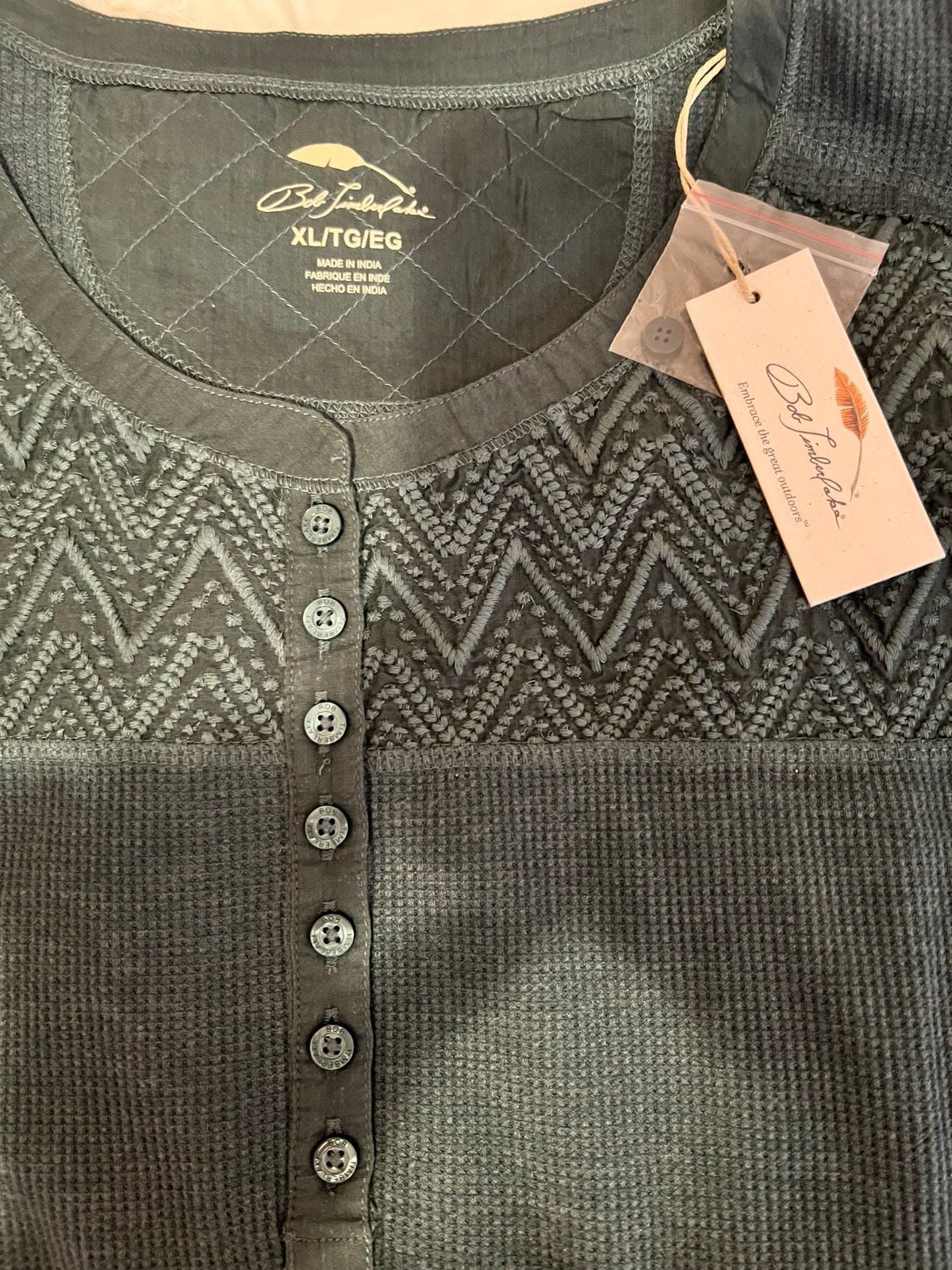 NWT XL Bob Timberlake long sleeve shirt 4