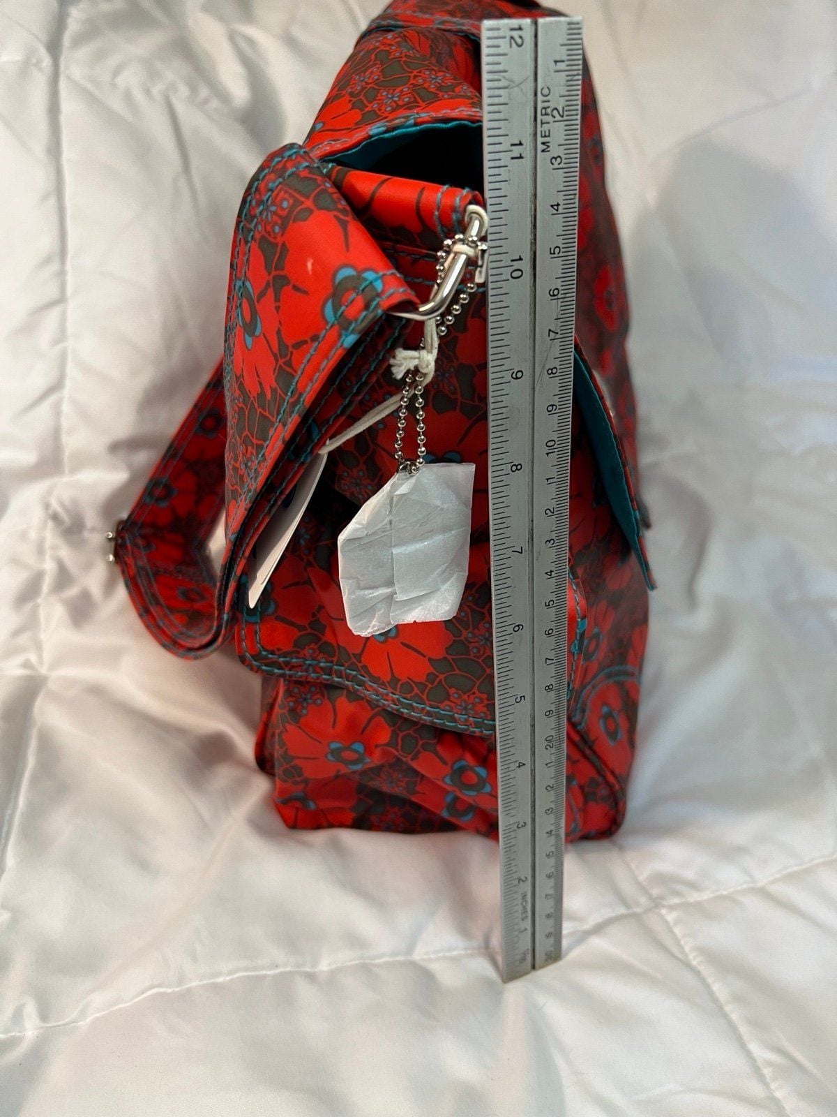 Floral print Kalencom diaper bag 13