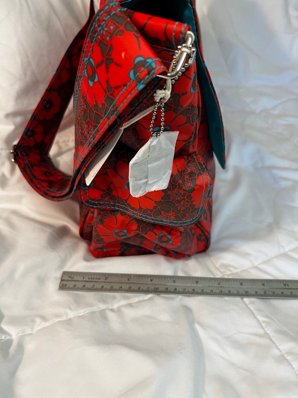 Floral print Kalencom diaper bag 12